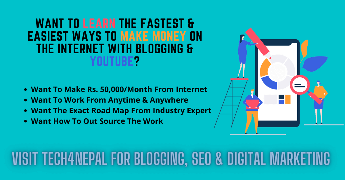 Learn Blogging SEO Digital Marketing with Tech4Nepal